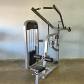 Classic Lat Pulldown - Muscle D Fitness - Adjustable Seated - Pin Selectorized - Machine Horizon
